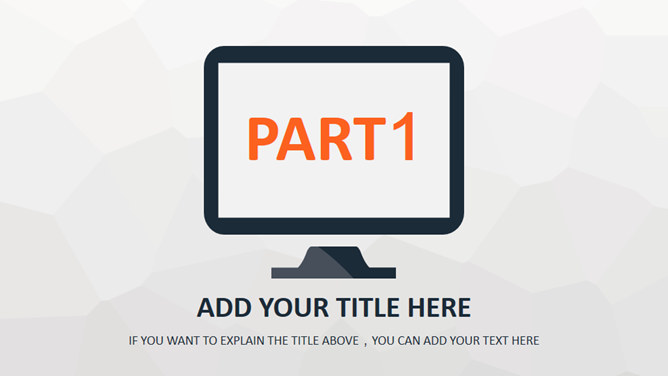 多图表清新时尚商务PPT模板-叨客学习资料网