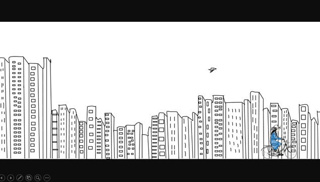 水彩画追忆童年父爱PPT动画-叨客学习资料网