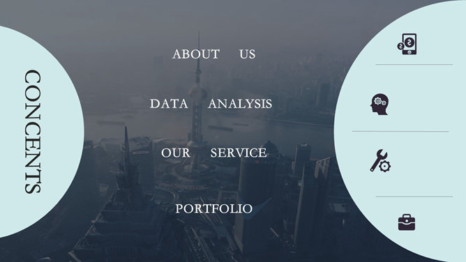 清新素雅复古风商务PPT模板-叨客学习资料网