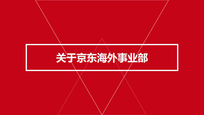京东海外事业部介绍PPT模板-叨客学习资料网