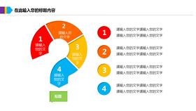 问号问题要点罗列PPT模板-叨客学习资料网