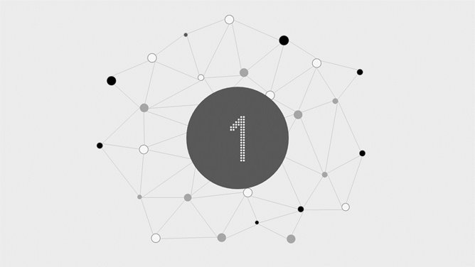 素雅灰色点线装饰PPT模板-叨客学习资料网