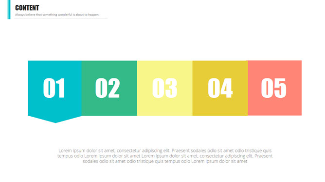 活力多彩简洁小清新PPT模板-叨客学习资料网
