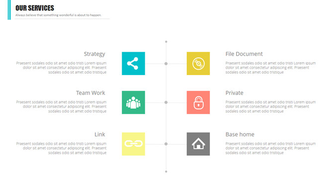活力多彩简洁小清新PPT模板-叨客学习资料网