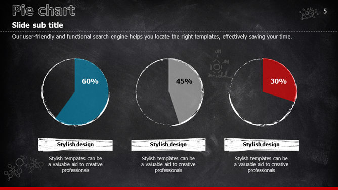 黑板手写粉笔字化学实验PPT模板-叨客学习资料网