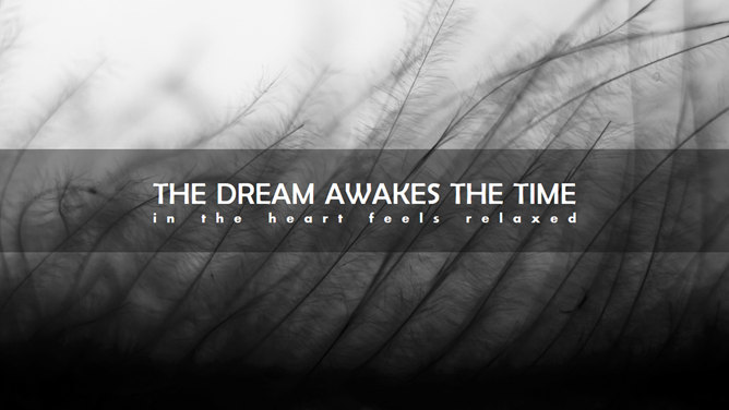 素雅黑灰图文排版PPT模板-叨客学习资料网