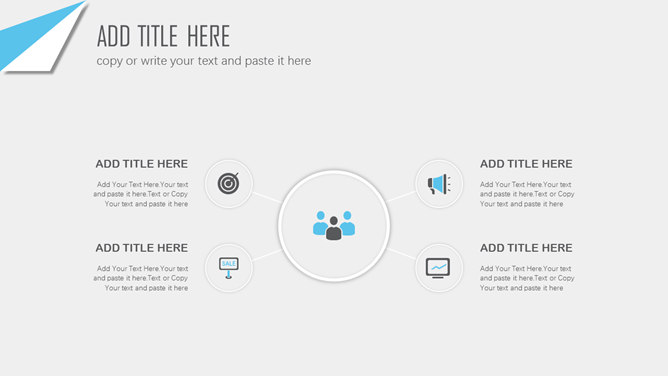 精美动态创意排版商务PPT模板-叨客学习资料网