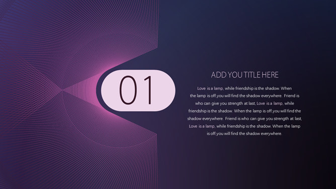 炫酷空间网状科幻科技PPT模板-叨客学习资料网