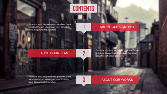 大图背景欧美杂志风PPT模板-叨客学习资料网