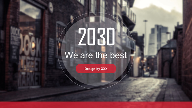 大图背景欧美杂志风PPT模板-叨客学习资料网