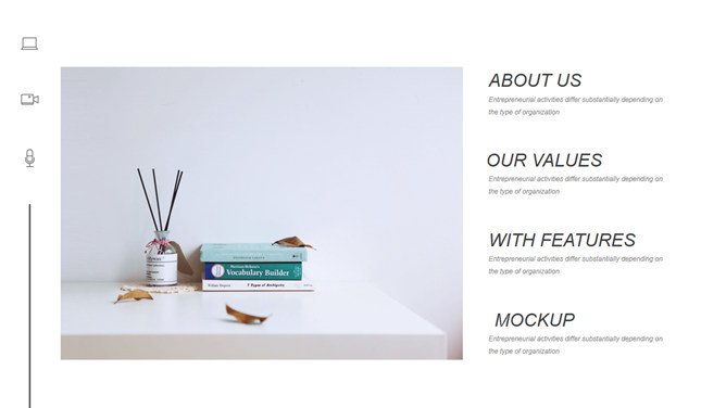 简约精致图文排版PPT模板-叨客学习资料网