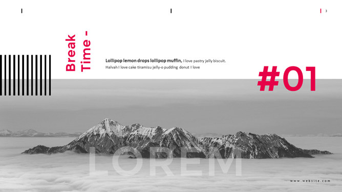 杂志风时尚欧美范PPT模板-叨客学习资料网