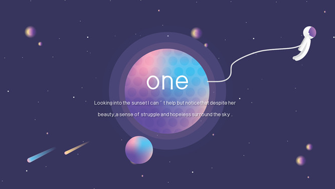 炫酷5G移动互联网PPT模板-叨客学习资料网