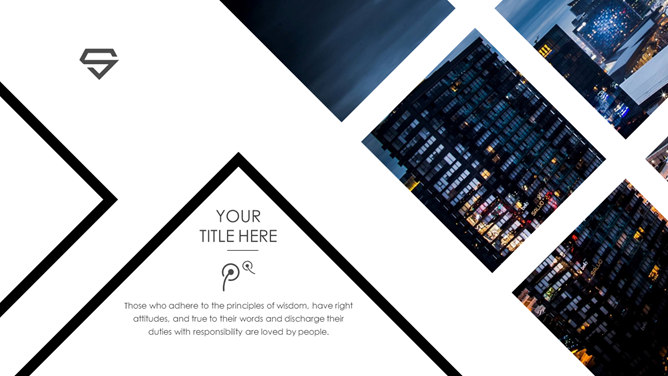 时尚画册杂志欧美风PPT模板-叨客学习资料网