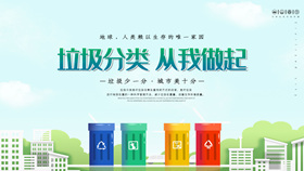 垃圾分类知识宣传PPT模板-叨客学习资料网