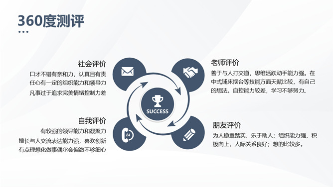 大学生职业生涯规划书PPT模板-叨客学习资料网