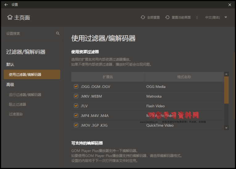GOM Player v2.3.92.5362绿色版-叨客学习资料网