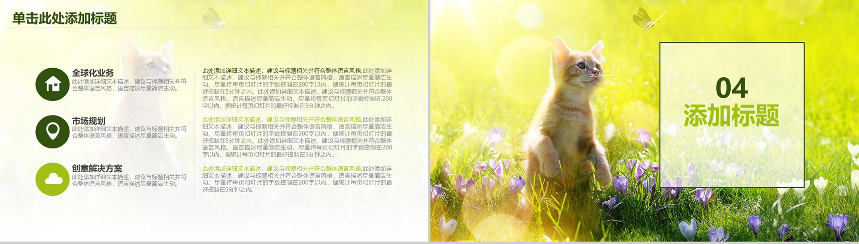 小新鲜宠物店工作总结报告PPT模板-12