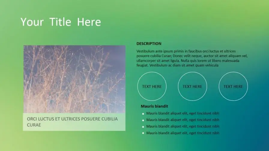 简约绿色IOS风PowerPoint模板