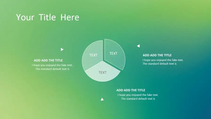 简约绿色IOS风PowerPoint模板