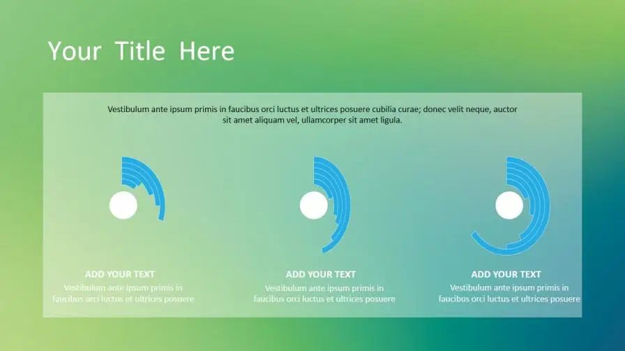简约绿色IOS风PowerPoint模板