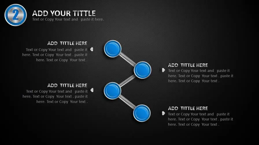 创意立体质感金属商务PPT模板
