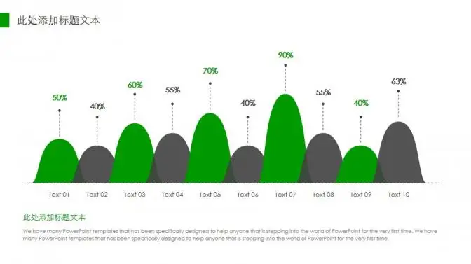 极简绿色泡泡通用PPT模板 极简绿色泡泡通用PPT模板