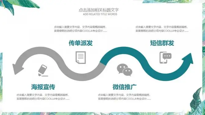 小清新韩范唯美商务通用PPT模板