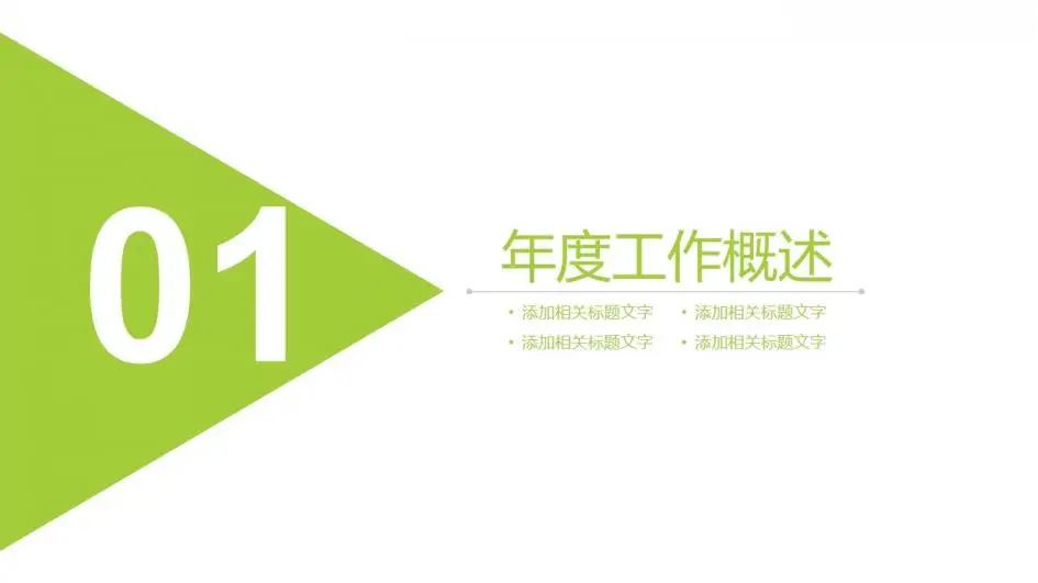 工作总结数据报告座谈交流PPT模板