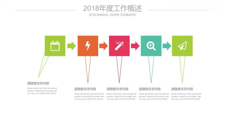 工作总结数据报告座谈交流PPT模板