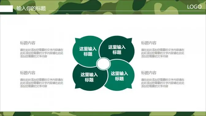 迷彩军绿军队特种部队武警PPT模板 迷彩军绿军队特种部队武警PPT模板