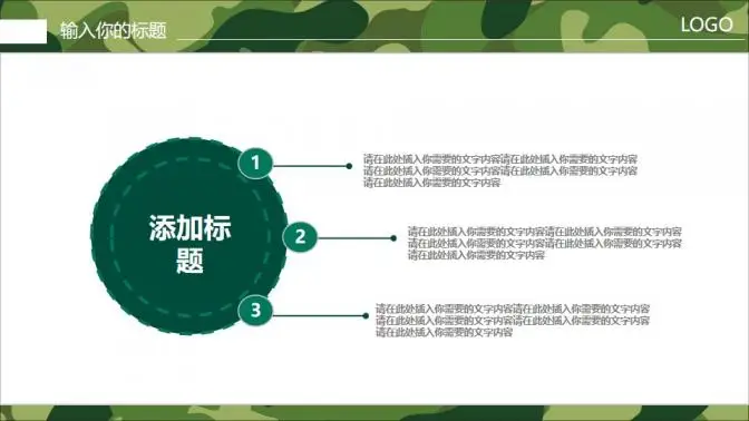 迷彩军绿军队特种部队武警PPT模板 迷彩军绿军队特种部队武警PPT模板