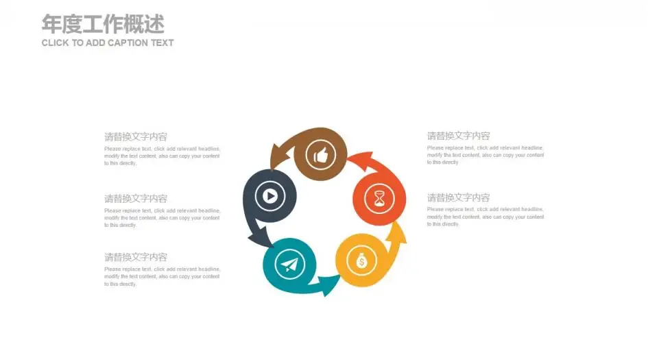 微立体商务物流快递交通运输工作汇报PPT模板