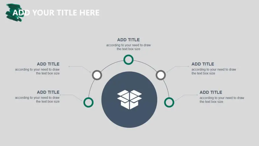 绿色笔刷商务通用PPT模板 绿色笔刷商务通用PPT模板