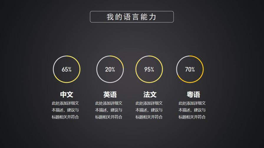 图片[5]-黑色炫酷个人竞聘简历PPT动态模板—免费分享好看实用的个人简历PPT-叨客学习资料网