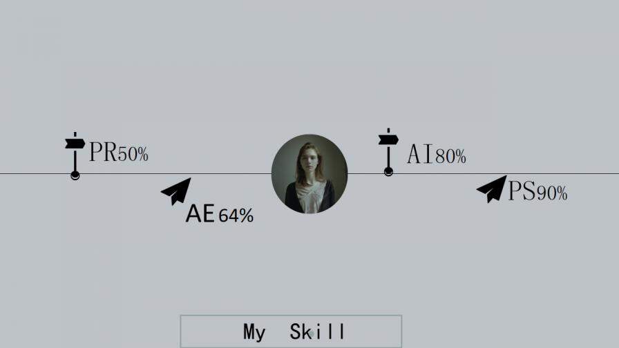 图片[3]-灰色简约创意个人简历PPT模板—免费分享好看实用的个人简历PPT-叨客学习资料网