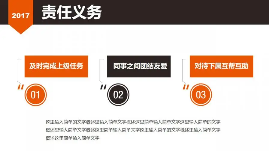 入职岗位竞聘通用ppt模板