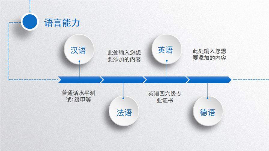 图片[10]-蓝色精美简约动感个人简历岗位竞聘PPT模板—免费分享好看实用的个人简历PPT-叨客学习资料网
