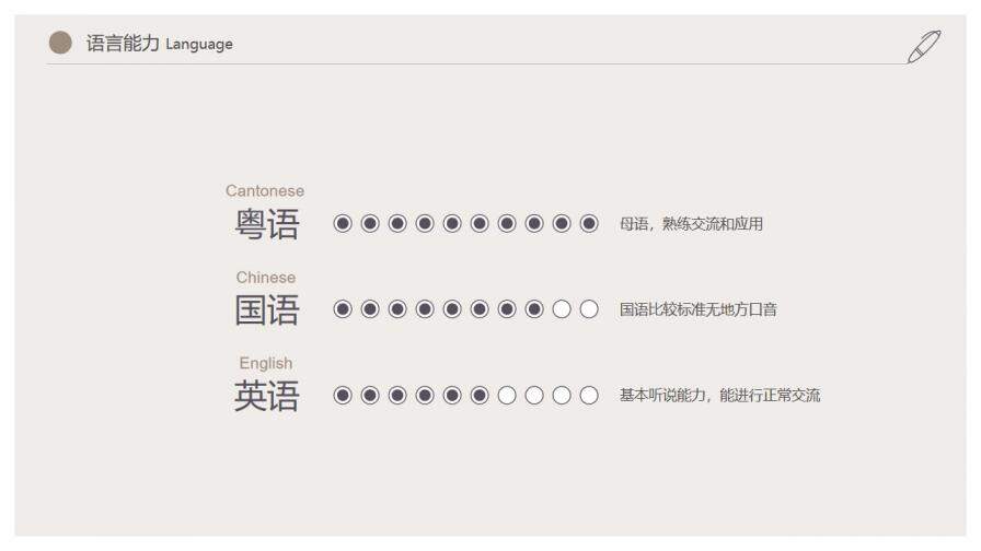 图片[5]-创意时尚企业白领个人简历PPT模板—免费分享好看实用的个人简历PPT-叨客学习资料网