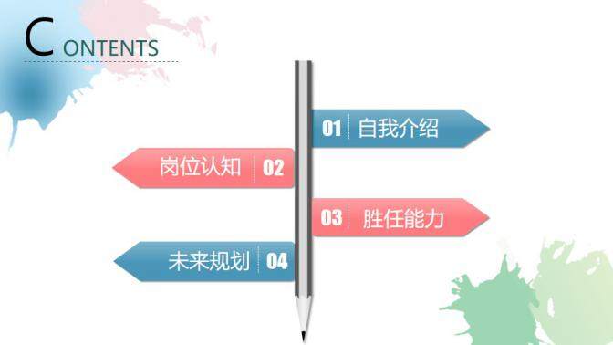 图片[2]-清新淡雅个人简历工作总结述职报告PPT—免费分享好看实用的个人简历PPT-叨客学习资料网