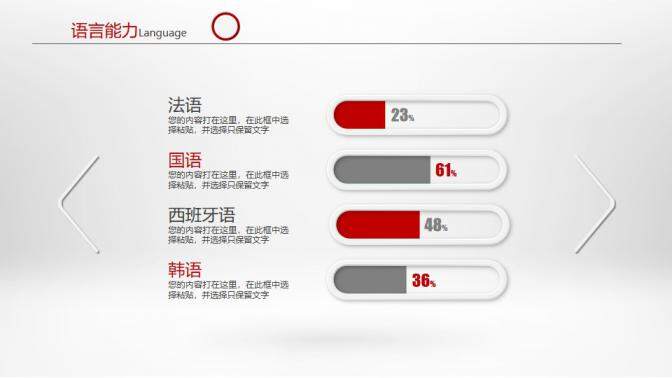 图片[7]-红色时尚创意个人简历PPT模板—免费分享好看实用的个人简历PPT-叨客学习资料网