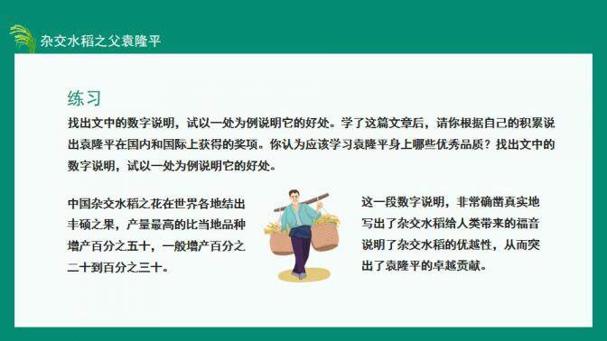 图片[14]-中国工程院院士杂交水稻之父袁隆平动态PPT—免费分享好看实用的个人简历PPT-叨客学习资料网