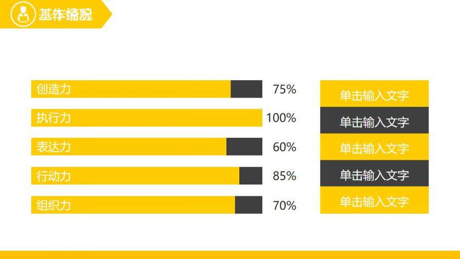 图片[6]-黄色创意时尚通用个人简历ppt模板—免费分享好看实用的个人简历PPT-叨客学习资料网