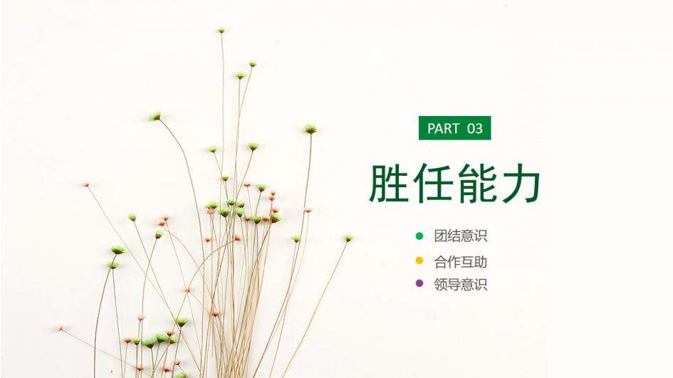 图片[12]-清新唯美小碎花个人简历ppt模板—免费分享好看实用的个人简历PPT-叨客学习资料网