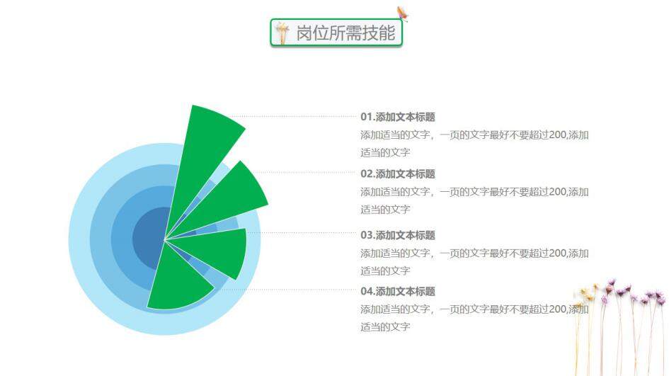 图片[11]-清新唯美小碎花个人简历ppt模板—免费分享好看实用的个人简历PPT-叨客学习资料网