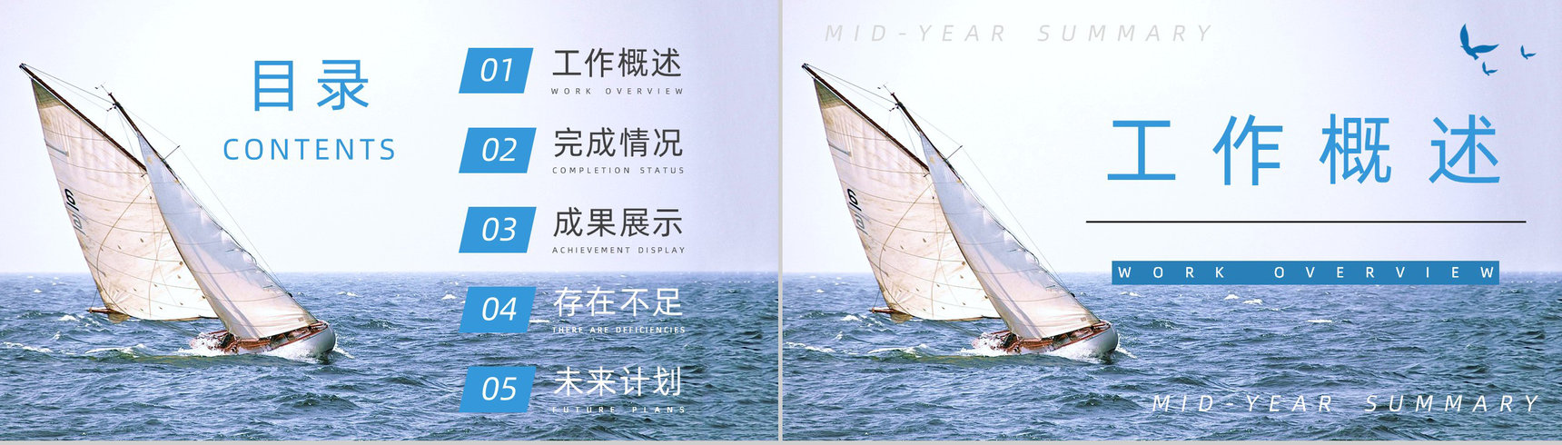 企业员工上半年销售业绩情况汇报公司年中业务工作总结计划报告PPT模板-叨客学习资料网