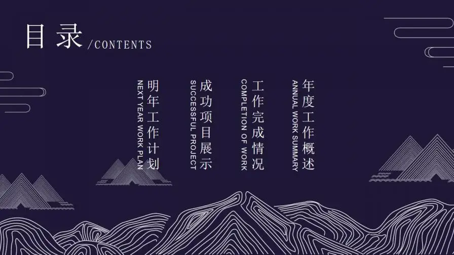 新中国风企业商务汇报通用模版 新中国风企业商务汇报通用模版