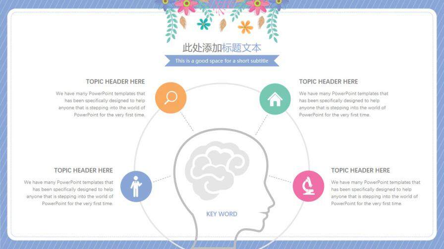 图片[6]-可爱清新插画花朵毕业答辩模板—免费分享好看实用的毕业答辩PPT-叨客学习资料网