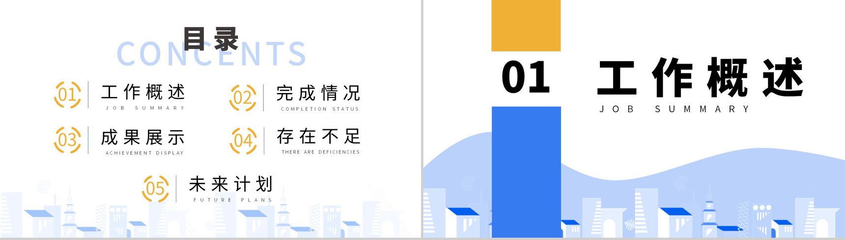 项目经理竞聘述职讲演年终工作总结方案报告PPT模板-2