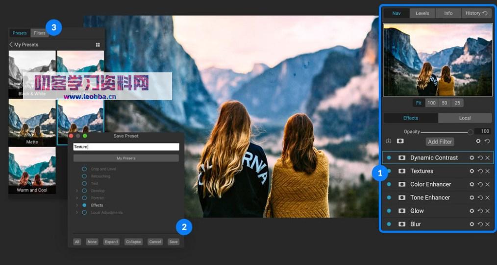 ON1 效果窗口